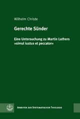 Gerechte S&uuml;nder - Wilhelm Christe