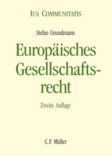 Europ&auml;isches Gesellschaftsrecht - Stefan Grundmann
