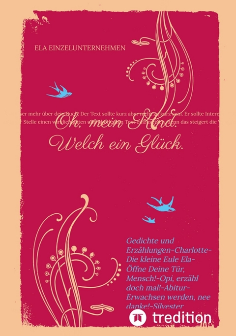 Oh, mein Kind. Welch ein Glück. Kindsein heißt: Freisein! Neues entdecken. Beobachten. -  Winfried Eul