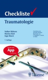 Checkliste Traumatologie - Volker B&uuml;hren, Ingo Marzi