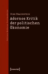 Adornos Kritik der politischen &Ouml;konomie - Dirk Braunstein