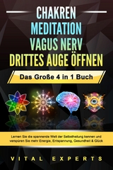 CHAKREN | MEDITATION | VAGUS NERV | DRITTES AUGE &Ouml;FFNEN - Das Gro&szlig;e 4 in 1 Buch: Lernen Sie die spannende Welt der Selbstheilung kennen und versp&uuml;ren Sie mehr Energie, Entspannung, Gesundheit & Gl&uuml;ck - Vital Experts