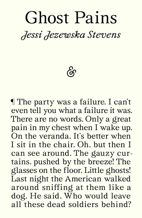 Ghost Pains -  Jessi Jezewska Stevens