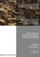 R&ouml;ntgenologische Untersuchung zur Osteochondrosis dissecans an Fessel-, Sprung- und Kniegelenken bei 85 D&uuml;lmener Wildpferden - Simone Beckmann