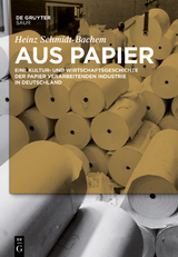 Aus Papier - Heinz Schmidt-Bachem