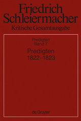Predigten 1822-1823 - 