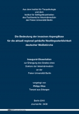 Die Bedeutung der invasiven Aspergillose f&uuml;r die aktuell regional geh&auml;ufte Nestlingssterblichkeit deutscher Wei&szlig;st&ouml;rche - Philipp Olias