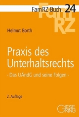 Praxis des Unterhaltsrechts - Helmut Borth