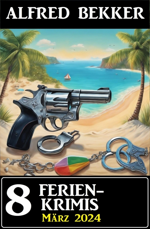 8 Ferienkrimis M&auml;rz 2024 -  Alfred Bekker