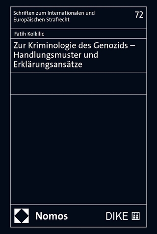 Zur Kriminologie des Genozids – Handlungsmuster und Erklärungsansätze