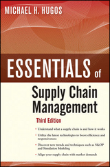 Essentials of Supply Chain Management - Hugos, Michael H.