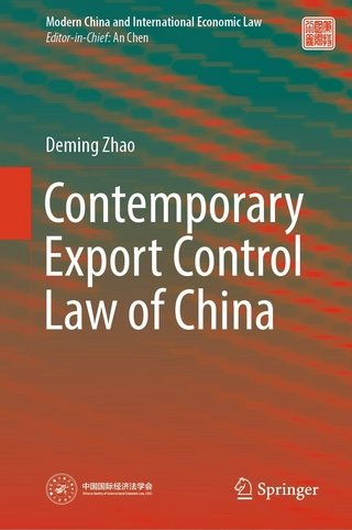 Contemporary Export Control Law of China