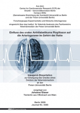 Einfluss des oralen Antidiabetikums Pioglitazon auf die Arteriogenese im Gehirn der Ratte - Johanna Glaser