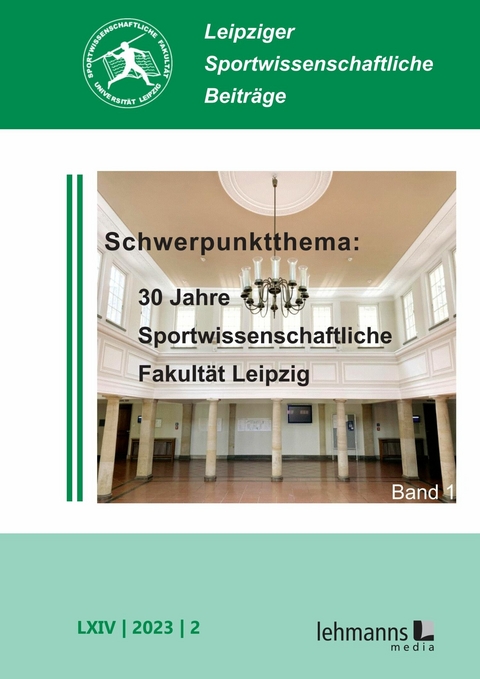 Leipziger Sportwissenschaftliche Beitr&auml;ge - 