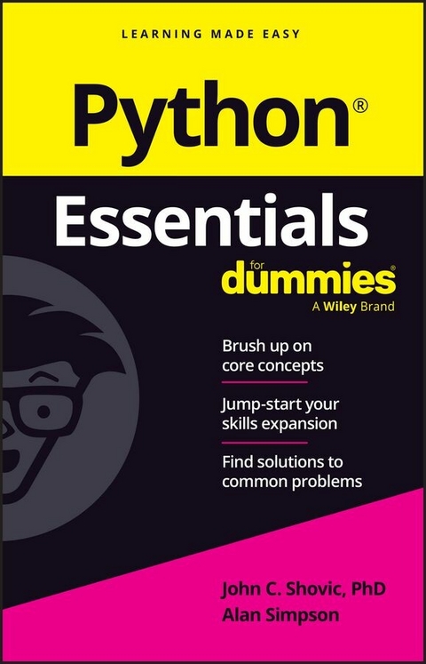 Python Essentials For Dummies - John C. Shovic, Alan Simpson
