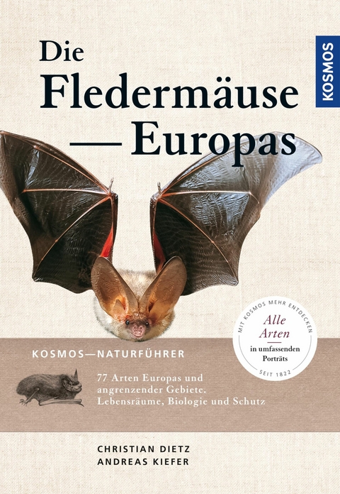 Naturf&uuml;hrer Flederm&auml;use Europas - Christian Dietz, Andreas Kiefer