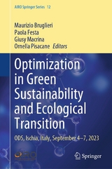 Optimization in Green Sustainability and Ecological Transition - 