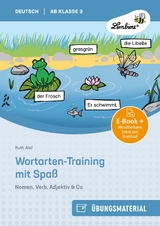 Wortarten-Training mit Spa&szlig; - Nomen, Verb, -  Ruth Alef