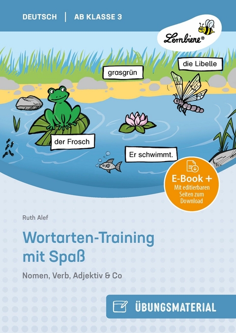 Wortarten-Training mit Spa&szlig; - Nomen, Verb, -  Ruth Alef