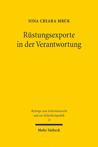 Rüstungsexporte in der Verantwortung