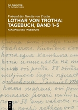 Lothar von Trotha: Tagebuch, Band 1&ndash;5 - 