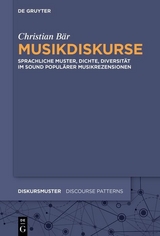 Musikdiskurse - Christian B&auml;r