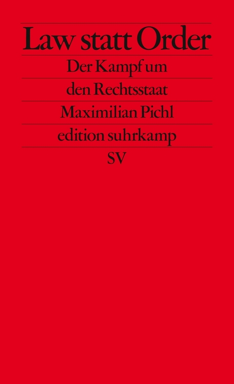 Law statt Order - Maximilian Pichl
