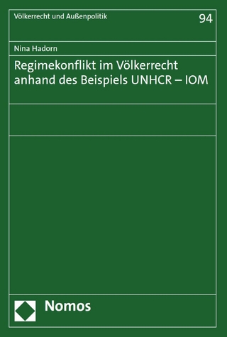 Regimekonflikt im Völkerrecht anhand des Beispiels UNHCR – IOM