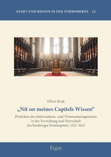 &bdquo;Nit on meines Capitels Wissen&ldquo; - Oliver Kruk