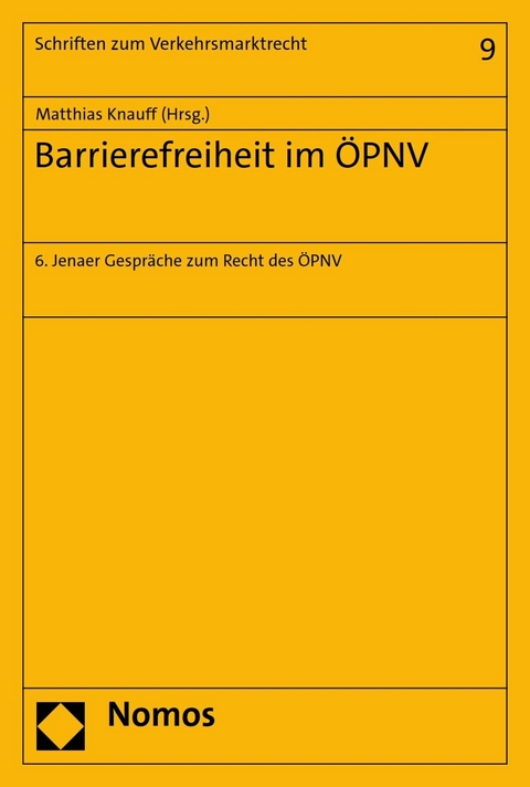 Barrierefreiheit im ÖPNV - 