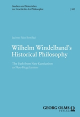 Wilhelm Windelband's Historical Philosophy - Jacinto P&aacute;ez Bonifaci