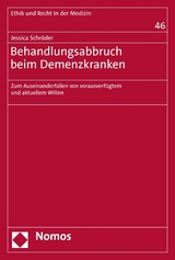 Behandlungsabbruch beim Demenzkranken - Jessica Schr&ouml;der