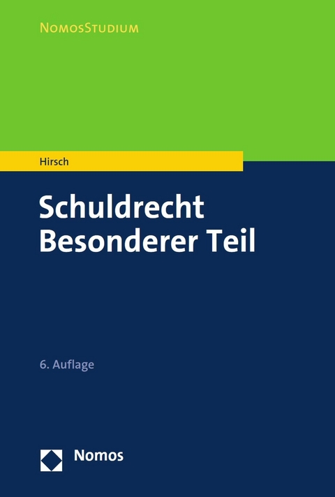 Schuldrecht Besonderer Teil - Christoph Hirsch