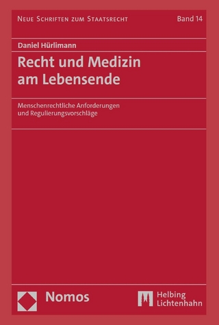 Recht und Medizin am Lebensende