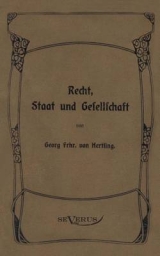 Georg von Hertling - Recht, Staat und Gesellschaft - Georg von Hertling
