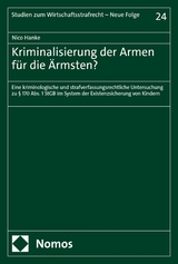 Kriminalisierung der Armen f&uuml;r die &Auml;rmsten? - Nico Hanke