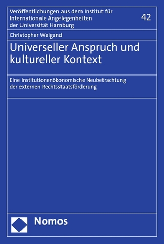 Universeller Anspruch und kultureller Kontext
