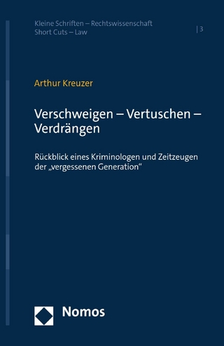 Verschweigen – Vertuschen – Verdrängen