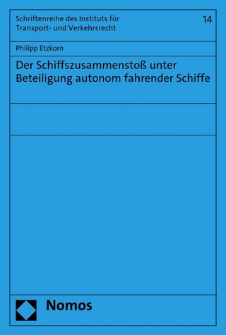 Der Schiffszusammenstoß unter Beteiligung autonom fahrender Schiffe