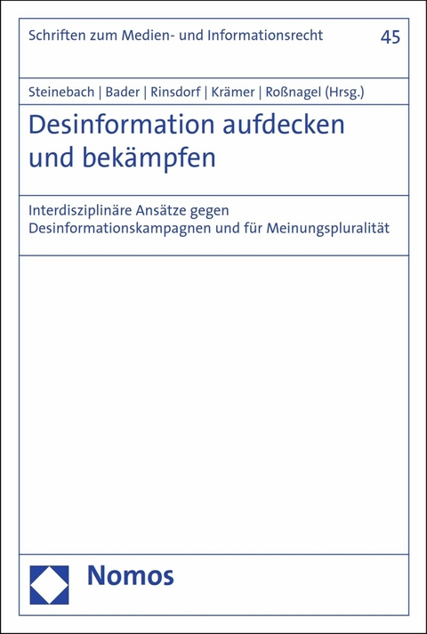 Desinformation aufdecken und bekämpfen - 