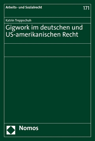 Gigwork im deutschen und US-amerikanischen Recht