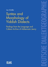 Syntax and Morphology of Yiddish Dialects - Lea Schäfer