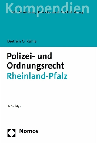 Polizei- und Ordnungsrecht Rheinland-Pfalz