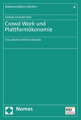 Crowd Work und Plattform&ouml;konomie - Andreja Schneider-D&ouml;rr