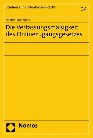 Die Verfassungsmäßigkeit des Onlinezugangsgesetzes