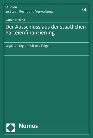 Der Ausschluss aus der staatlichen Parteienfinanzierung