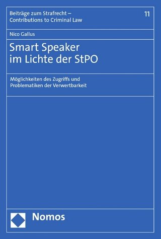Smart Speaker im Lichte der StPO