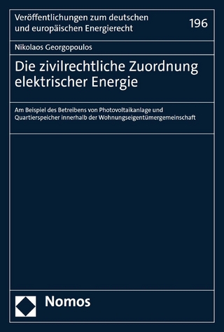 Die zivilrechtliche Zuordnung elektrischer Energie