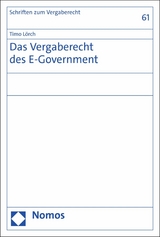 Das Vergaberecht des E-Government - Timo L&ouml;rch