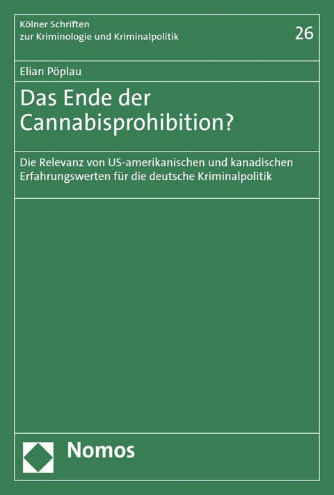 Das Ende der Cannabisprohibition? - Elian P&ouml;plau